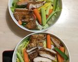 Hình bước làm 6 của món Salad cầu vồng