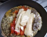 Foto del paso 4 de la receta: Omelett de zanahoria y queso. Lo que había en la heladera