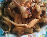 Hình bước làm 1 của món Mực kho cay