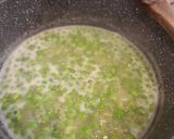 Foto del passaggio 5 della ricetta Risotto Verde alla Crema di Piselli con Pancetta Croccante