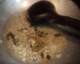 A picture of step 1 of Prawn karahi.