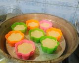 Foto langkah ke 5 dari resep Bolu Energen Coklat tabur keju.