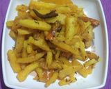 बिहार की आलू भुजिया (aloo bhujiya recipe in hindi) रेसिपी चरण 6 फोटो