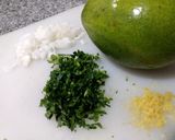Foto del paso 2 de la receta: Ceviche de camarones con aguacate (palta)