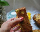 A picture of step 13 of My savoury bread (cake) نان زیتون با سبزیجات.