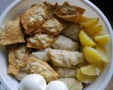 Foto langkah ke 3 dari resep Siomay Gulung Kol.