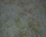 A picture of step 3 of Carrot rice.