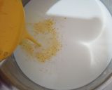 A picture of step 3 of Mango almond kulfi.