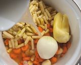 Nyelves zöldbableves joghurttal🍲 recept fázis 1 fotója