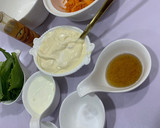 A picture of step 1 of Nigerian Sharwama.