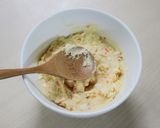 A picture of step 4 of Potato Salad and Cheese Sandwich.