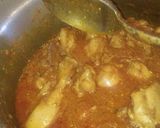 A picture of step 6 of Chicken biryani and raita.