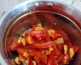 A picture of step 2 of Shahi Paneer.