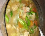 Foto langkah ke 7 dari resep Sapo tahu sederhana.