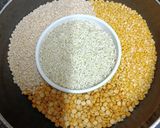 A picture of step 1 of Wedding Style Live Dhokla Pre-mix.