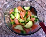 A picture of step 4 of 3 minutes Salad.
