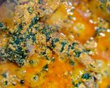A picture of step 16 of Egusi soup.