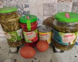 Foto del paso 1 de la receta: Ensalada variada con guacamole y nachos picantes