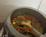 A picture of step 9 of Haryali Fusion Pulao.