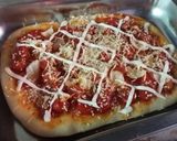Foto langkah ke 4 dari resep Pizza sosis.