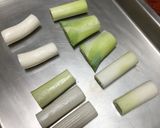 涼拌烤大蔥的食譜步驟1照片