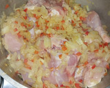 Foto del paso 3 de la receta: Ñoquis con salsa de pollo 🍝