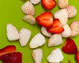 A picture of step 1 of Japanese White Strawberries.