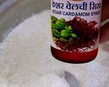 A picture of step 3 of Instant No Cook Coconut Kesar Elaichi Pedha.
