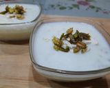 A picture of step 3 of Sabudana kheer.