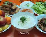 Hình bước làm 4 của món Bánh phở cuốn thịt nướng