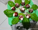 A picture of step 4 of બ્રેડ પાલક પકોડા.