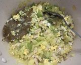Foto langkah ke 3 dari resep Mpasi 8+ Day 3 : Bubur Kentang Telur Tempe.