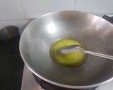 A picture of step 1 of Aatey ka Halwa.