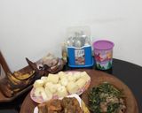 Foto langkah ke 2 dari resep Tahu Tepung Serbaguna Mix Daun Kucai.
