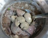 A picture of step 1 of Zam Zam pulao.
