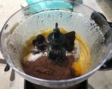 A picture of step 4 of Beetroot Brownie.