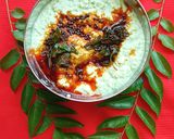 A picture of step 4 of A Unique Uttapam and Coconut Chutney.