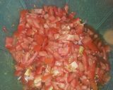 A picture of step 3 of Pizza sauce.