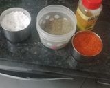 A picture of step 1 of Paneer sandwich.