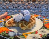Foto langkah ke 7 dari resep Croffle (Croissant Waffle) Butter Kekinian.