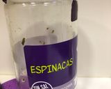 Foto del paso 1 de la receta: Espinacas con tacos de jamón y Nata líquida