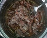 A picture of step 8 of Rajma/kidney bean masala.