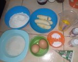 Foto langkah ke 1 dari resep Bolu Pisang Tanpa Mixer.