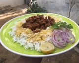 A picture of step 5 of Mutton Lehsunni Masala Boti.