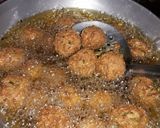A picture of step 6 of Falafel #4weekschallenge #charityrecipe.