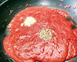 A picture of step 3 of Beetroot Kalakand.