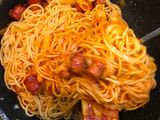 Spaghetti and Sausage stew