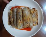 Hình bước làm 3 của món Chả ram chay NCKD