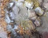A picture of step 6 of Butt karahi.