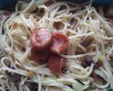 Foto langkah ke 5 dari resep Menu bekal sekolah: spaghetti aglio olio.